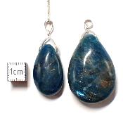 Apatite Bleue - Pendentif goutte