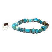 Turquoise - Bracelet Roulés