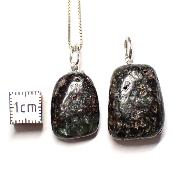 Seraphinite - Pendentif pierre roulée