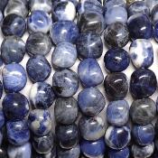 Sodalite - Collier pierre roulée