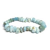 Amazonite - Bracelet Baroque épais