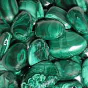 Malachite - Pendentif pierre roulée