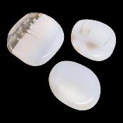 Opale Blanche - mini pierre plate 