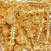 Pendule Dorée choix n°2 - pendule métal