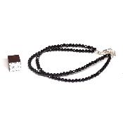 Spinelle noir - Bracelet facetté