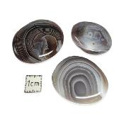 Agate naturelle - pierre plate