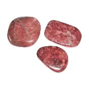 Thulite - pierre plate