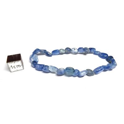 Cyanite Bleue - Bracelet mini pierre roulée