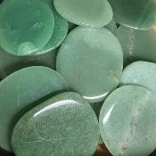 Aventurine verte - mini pierres plates