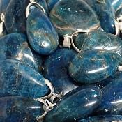 Apatite Bleue - Pendentif goutte