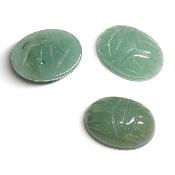 Aventurine Verte - cabochon Scarabé