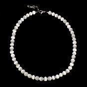 Selenite - Collier Boule