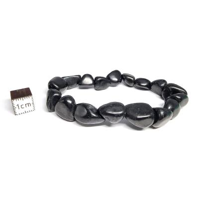 Shungite - Bracelet pierre roulée