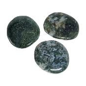 Agate Mousse - mini pierre plate