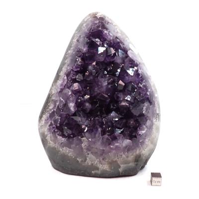 Améthyste géode - pierre brute n°07 ( Lot de 1 pièce )