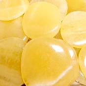 Calcite Orange - mini pierre plate