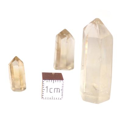Citrine de Madagascar - Pointe Unique Polie 