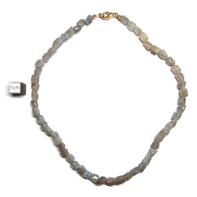 Labradorite - Collier mini pierre roulée