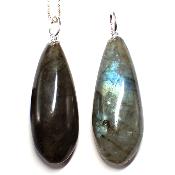 Labradorite - Pendentif Goutte Fine