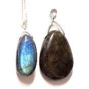 Labradorite - Pendentif goutte