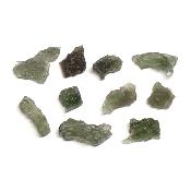Moldavite - pierre brute moyen n°01