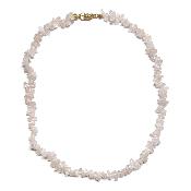 Quartz Rose - Collier Baroque