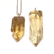 Citrine - Pendentif Pointe