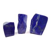 Lapis Lazuli - Forme libre n°02 ( Lot de 3 pièces )