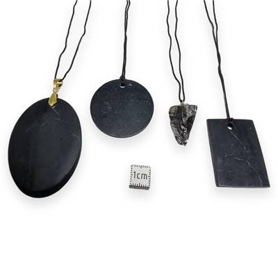 Shungite - Pendentif Assortiment