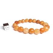 Aventurine Orange - Bracelet pierre roulée