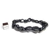 Shungite - Bracelet pierre roulée