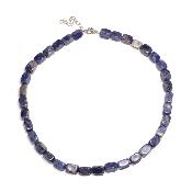 Sodalite - Collier Roulé Carré