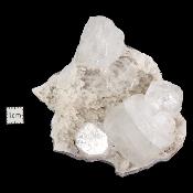 Zéolite - pierre brute n°14 (Lot de 7 pièces)