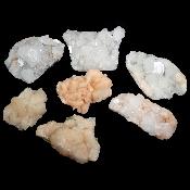 Zéolite - pierre brute n°03 (Lot de 7 pièces)