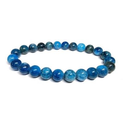 Apatite Bleue - Bracelet Boule