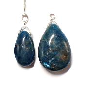 Apatite Bleue - Pendentif goutte