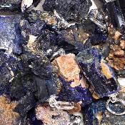 Azurite - Pendentif pierre brute