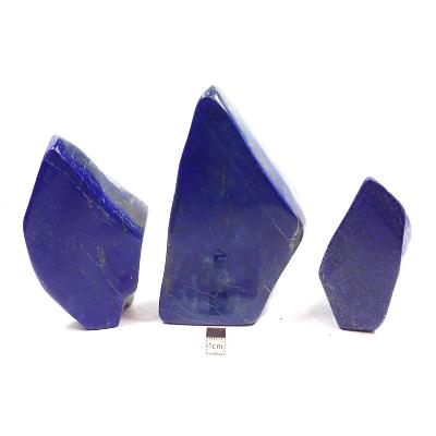 Lapis Lazuli - Forme libre n°05 ( Lot de 3 pièces )