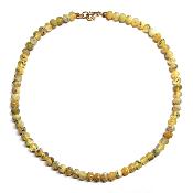 Opale Jaune - Collier Boule