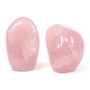 Quartz Rose - Forme libre n° 02 (Lot de 2 pièces)