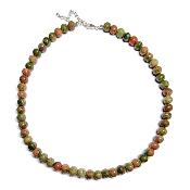 Unakite - Collier Boule