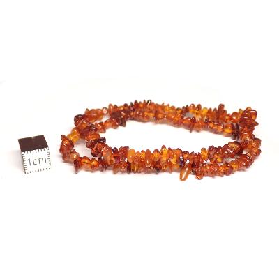 Ambre de la Baltique Cognac - Bracelet double Baroque