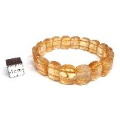 Citrine - Bracelet plaquette