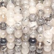 Cristal Tourmaline - Bracelets Boules (Lot de 5 pièces)