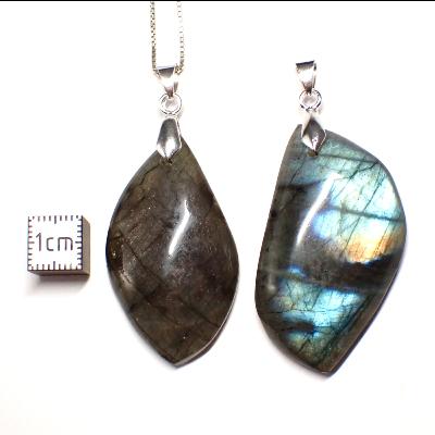 Labradorite - Pendentif forme libre