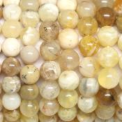 Opale Jaune - Bracelets Boules (Lot de 5 pièces)