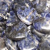 Sodalite - pendentif coeur