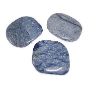 Aventurine bleue - pierres plates