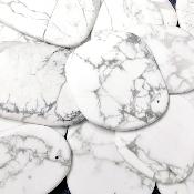 Howlite - mini pierre plate