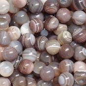 Agate Botswana - perles